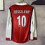 Retro Arsenal FC 1998 home long sleeve
