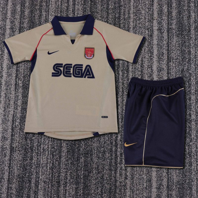 Retro Kids Arsenal FC 2001-2002 away Main image