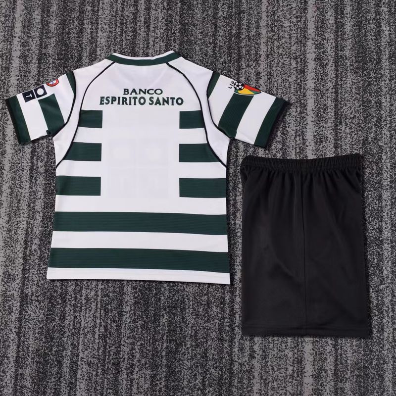 Retro Kids Sporting Lisbon 2001-2003 home