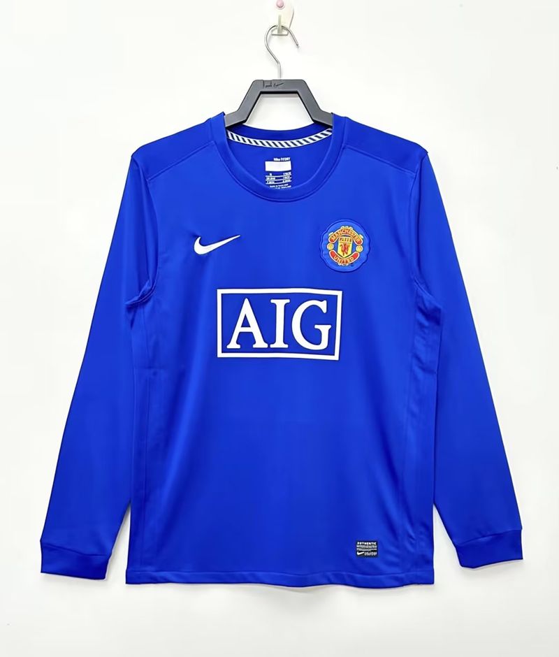 Retro Manchester United 2008-2009 second away Long Sleeve Main image
