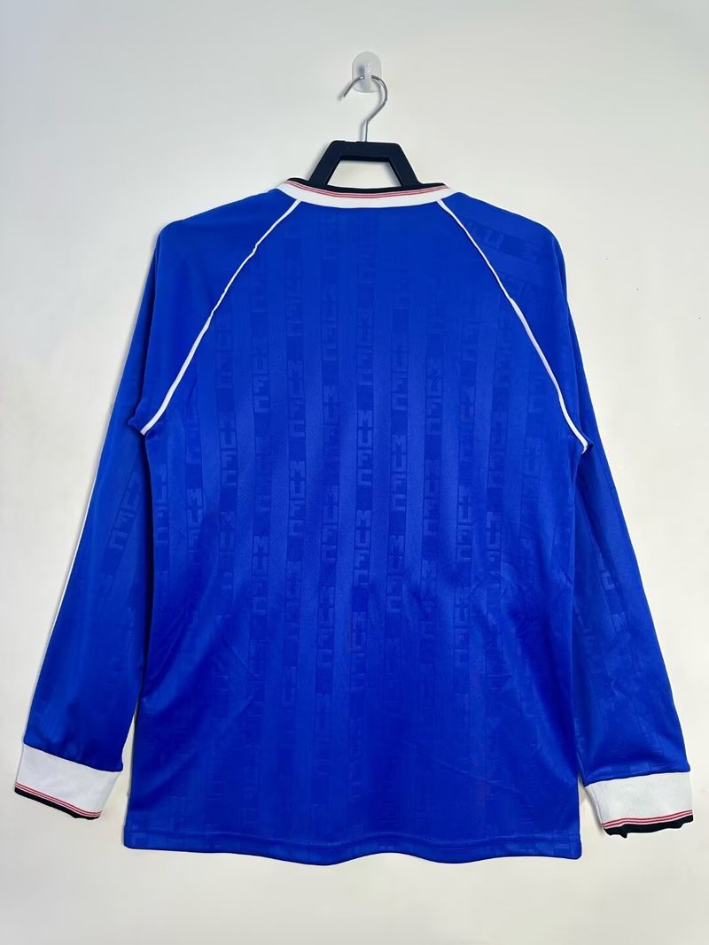 Retro Manchester United 1988-1990 second away Long Sleeve