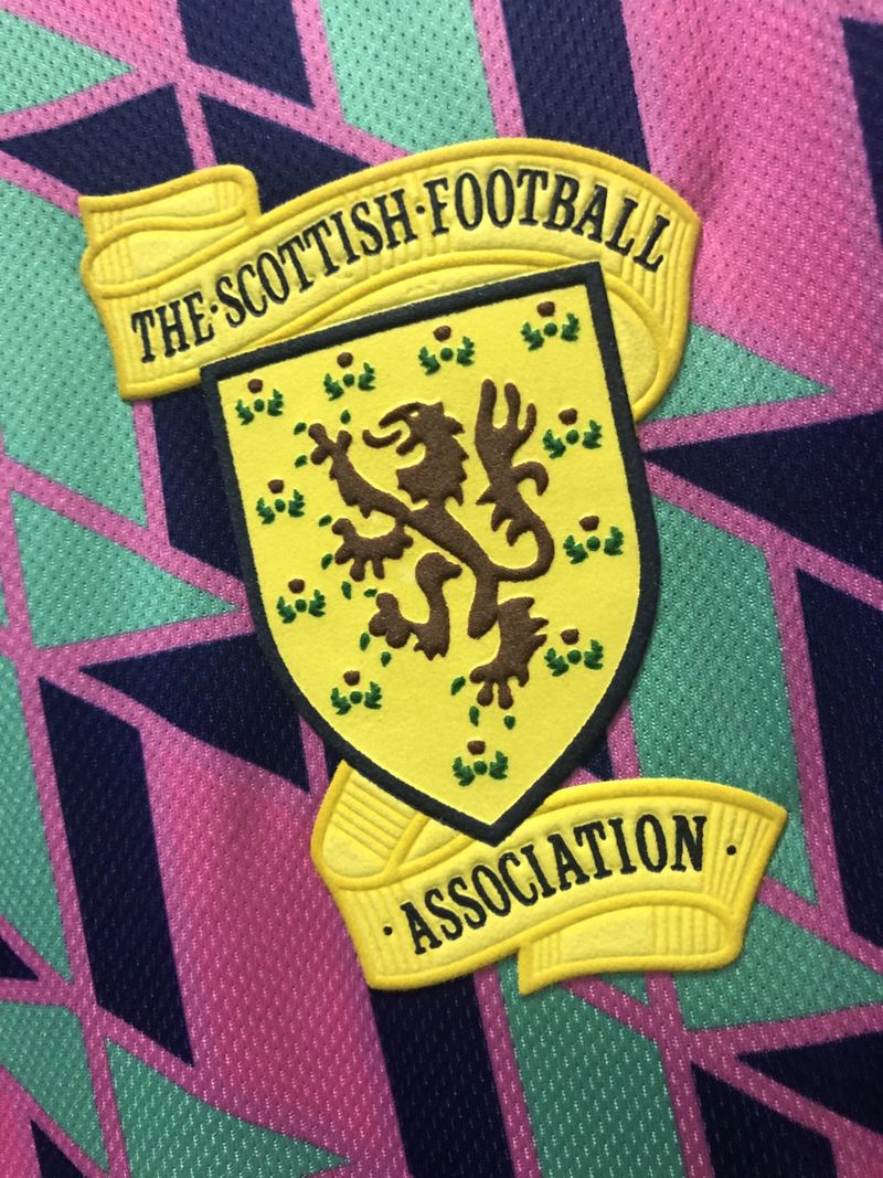 Retro Scotland national 1988-1989 away