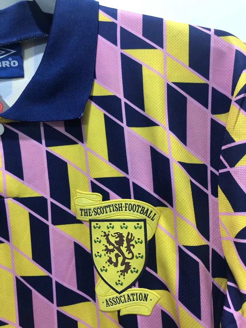 Retro Scotland national 1988-1989 second away