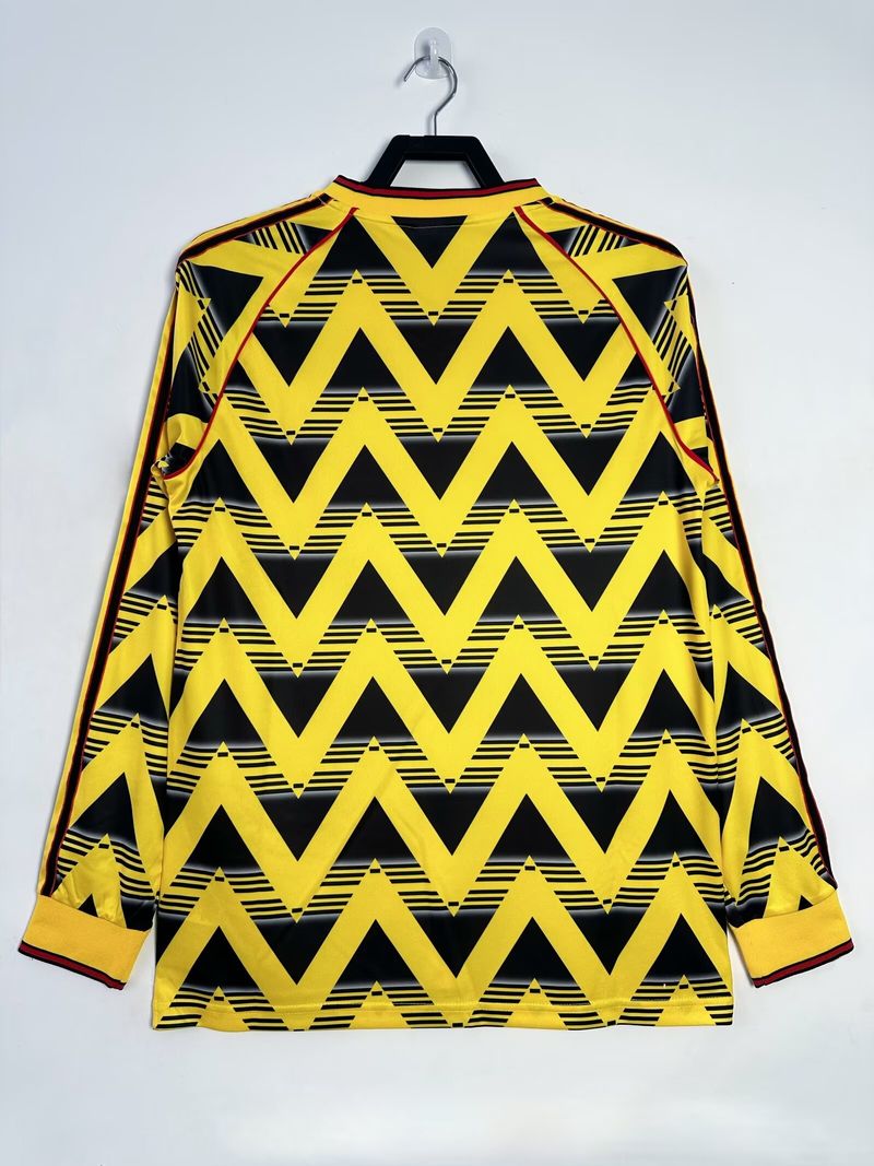 Retro Arsenal FC 1991-1993 away Long Sleeve Secondary image
