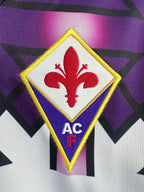 Retro ACF Fiorentina 1992-1993 away Long Sleeve