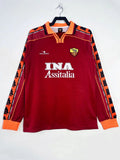 Retro AS Roma 1998-1999 home Long Sleeve