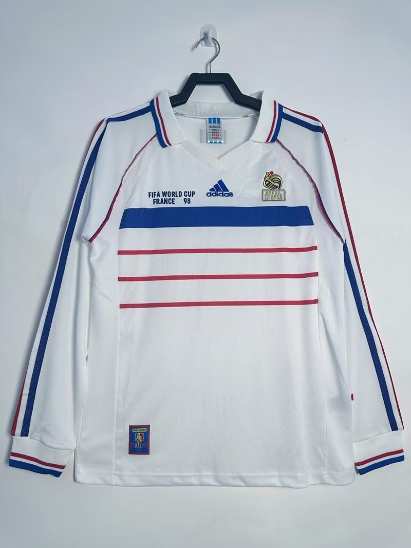 Retro France 1998 away Long Sleeve