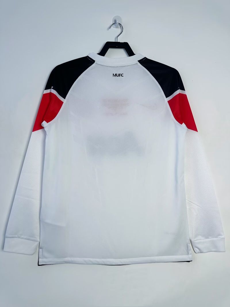 Retro Manchester United 2010-2011 away Long Sleeve Secondary image