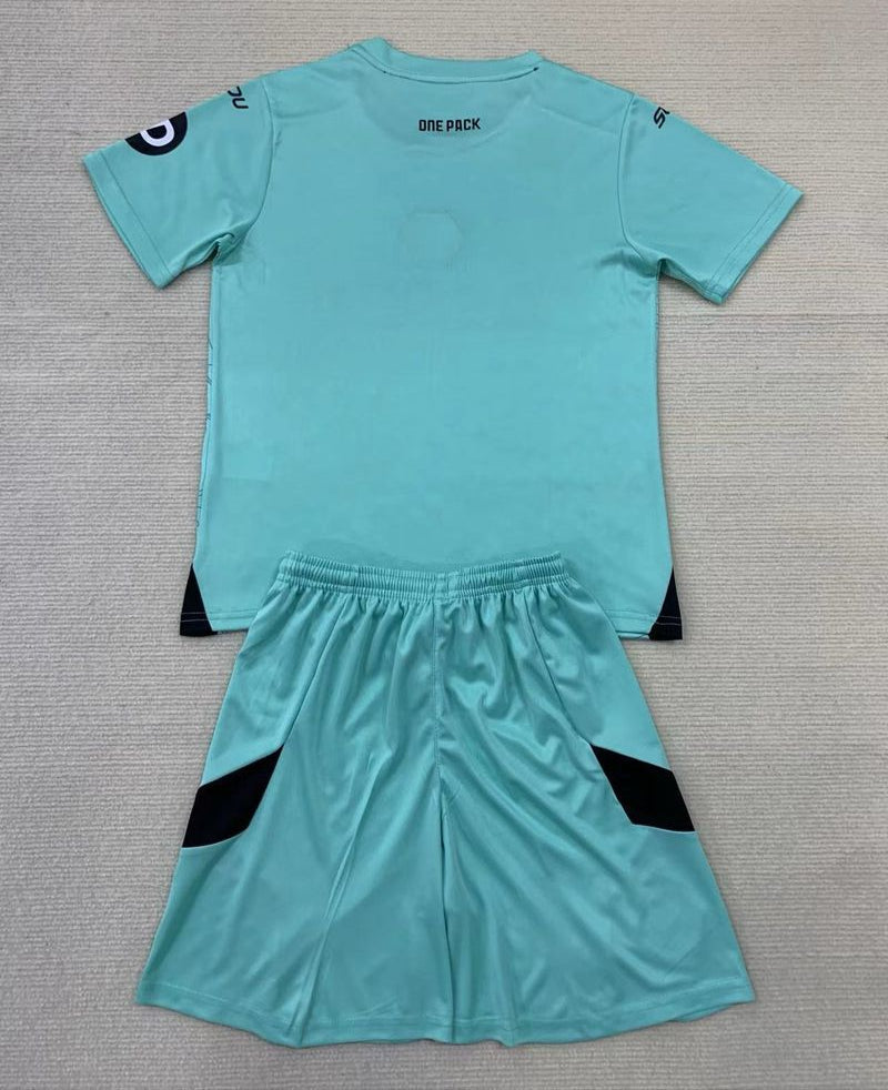 Kids Wolverhampton Wanderers blue GK Jersey