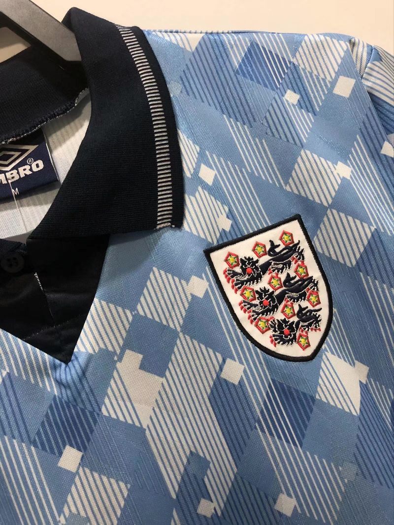 Retro England national 1990 second away