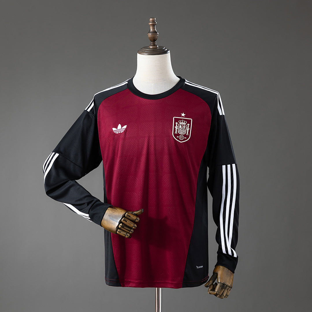 Spain national 2026 GK-Red Long Sleeved