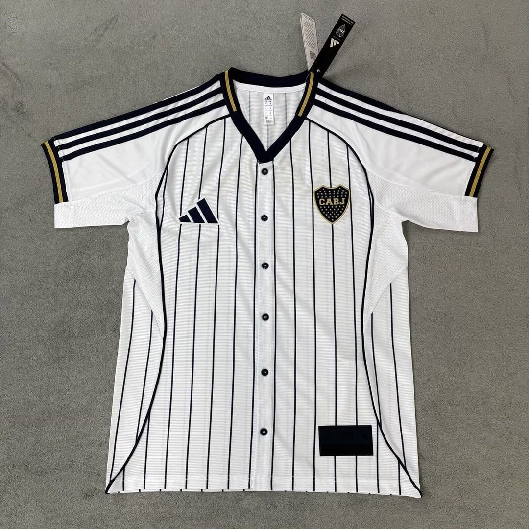 Boca Juniors 2025 - 2026 BaseballFootball Shirt - WCFOOTBALLSUIT Main image