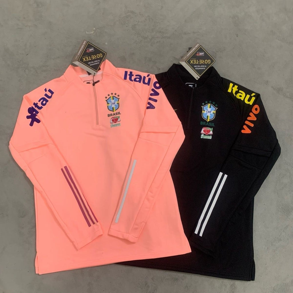 2026-2027 Veste d'Entraînement Hiver Brésil - Édition Neymar Jr