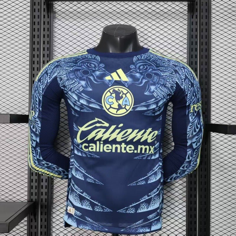 Club América 2025 - 2026 Away Player Long Sleeves - WCFOOTBALLSUIT Main image
