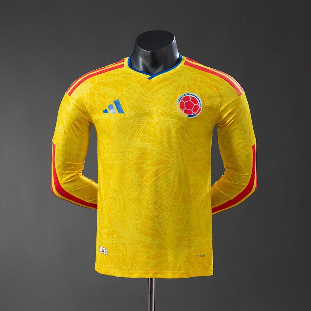 Columbia national 2026 home player Long Sleeve - WCFOOTBALLSUIT Image principale du produit