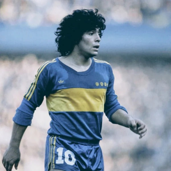 Retro Boca Juniors 1981-1982 home Long Sleeve Image secondaire du produit