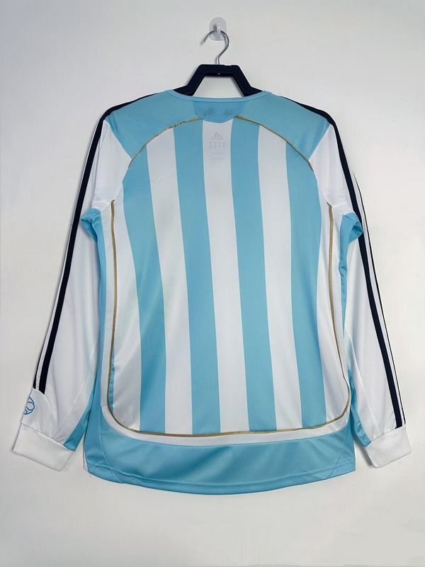 Retro Argentina national 2006-2007 home Long Sleeve