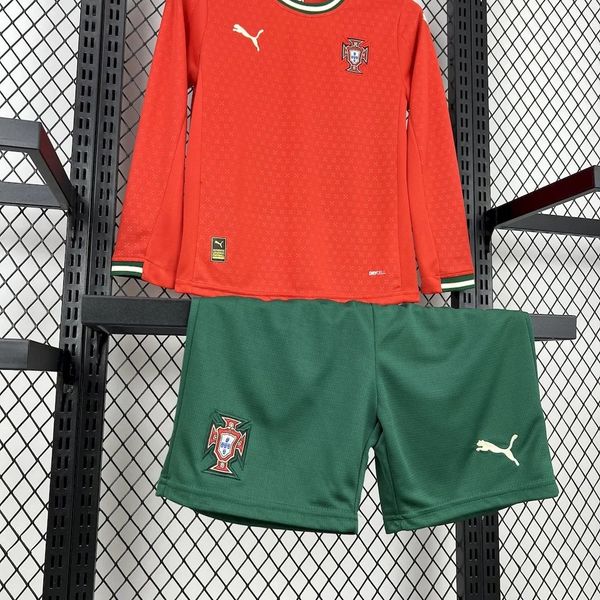 Kids Portugal 2025-2026 home Long sleeve