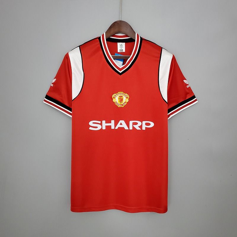 Retro Manchester United 1985-1986 home Image principale du produit