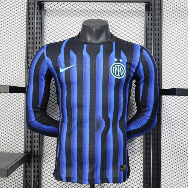 Inter Milan 2025-2026 home player Long sleeve