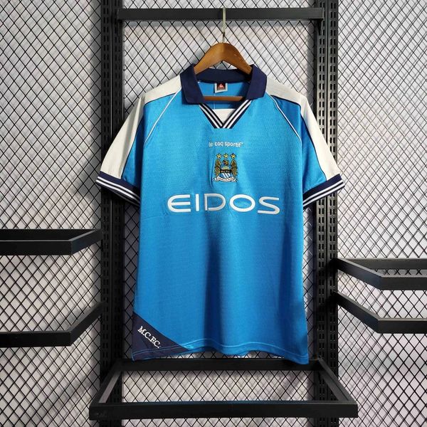 Retro Manchester City 1999-2001 home Main image