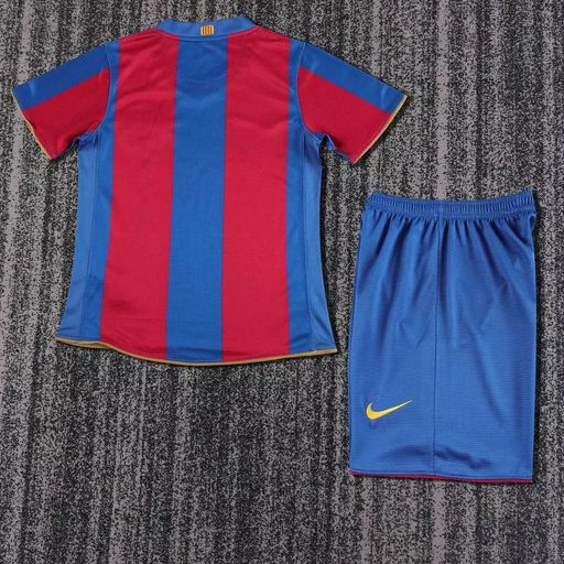 Retro Kids FC Barcelona 2007-2008 home