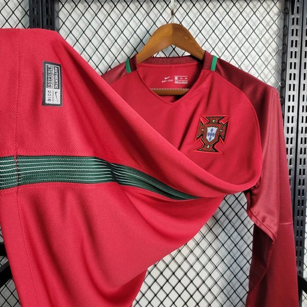 Retro Portugal national 2016 home Long Sleeve