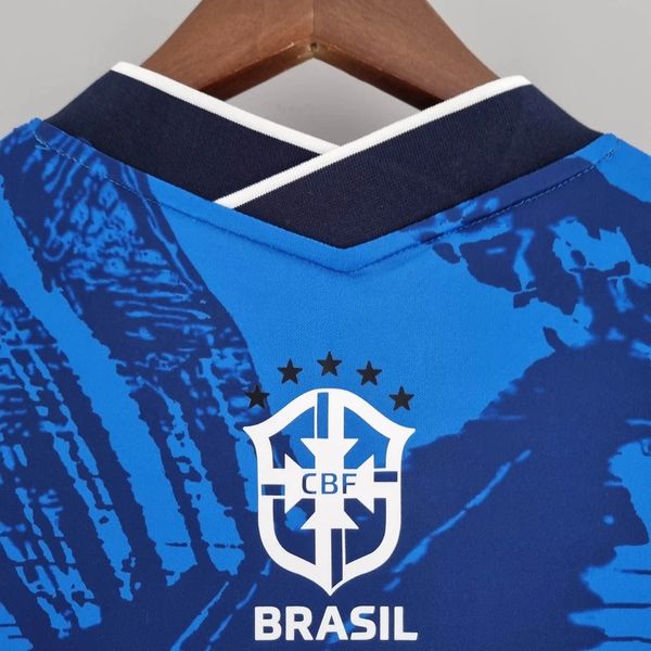 Brazil national 2022 Classic Blue Soccer Jersey