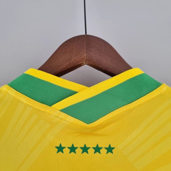 Brazil national 2022 Classic Yellow Soccer Jersey