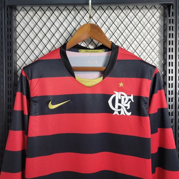 Retro CR Flamengo 2008-2009 home Long Sleeve