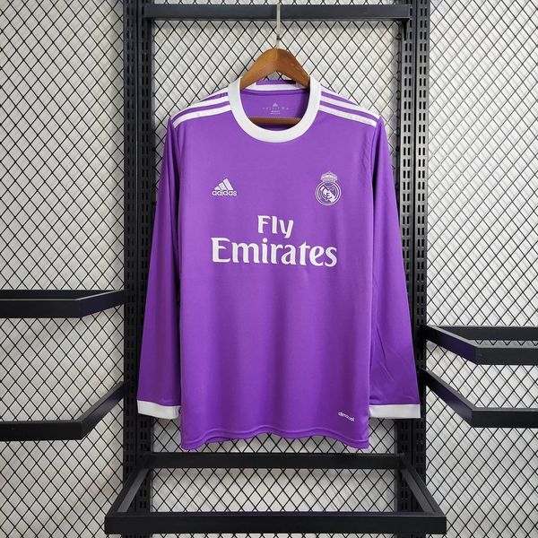 Retro Real Madrid 2016-2017 Away Long Sleeve Main image