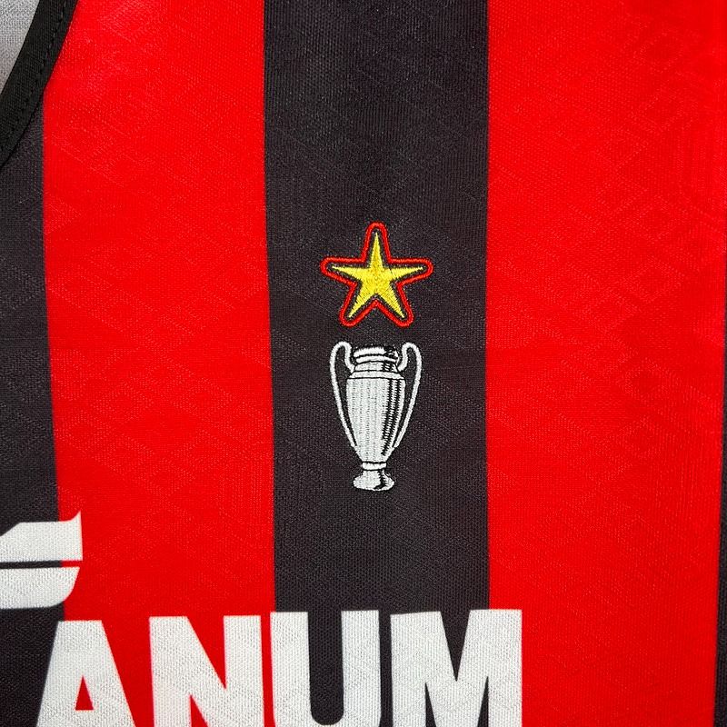 Retro AC Milan 1989-1990 home