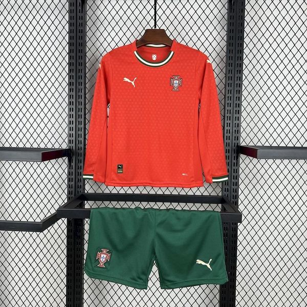 Kids Portugal 2025-2026 home Long sleeve