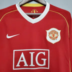 Retro Manchester United 2006-2007 home Long Sleeve