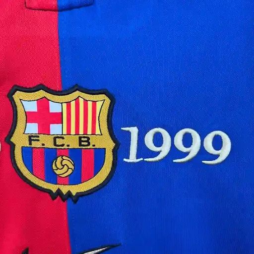 Retro FC Barcelona 1999 100th anniversary Long Sleeve