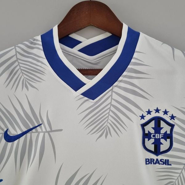 Brazil 2022 Classic White Soccer Jersey