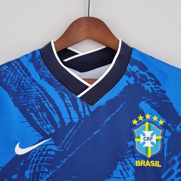 Brazil national 2022 Classic Blue Soccer Jersey