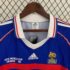Retro France national 1998 home Long Sleeve
