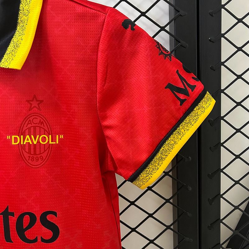 Kids AC Milan 2025-2026 Co-Branded Edition