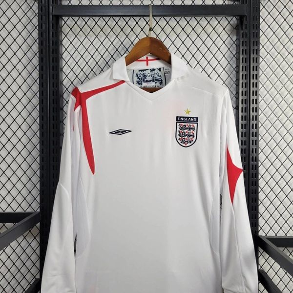 Retro England national 2006 home Long Sleeve