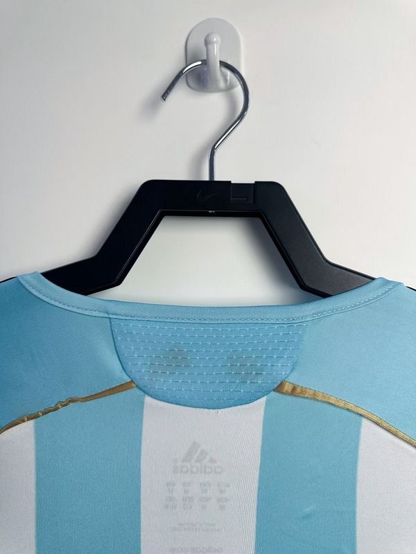 Retro Argentina national 2006-2007 home Long Sleeve