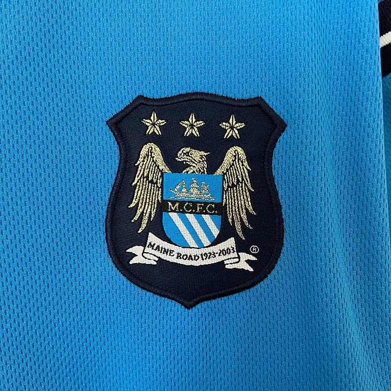 Retro Manchester City 2001-2002 home
