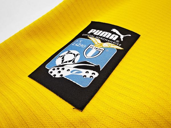 Retro SS Lazio 1998-1999 yellow jersey