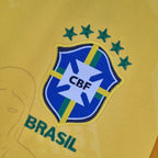 Brazil national 2022 Classic Yellow Soccer Jersey