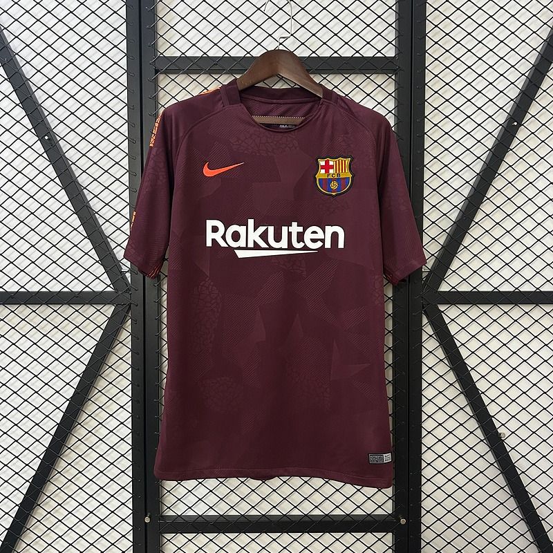Retro FC Barcelona 2017-2018 second away Main image
