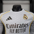 Real Madrid 2025-2026 Home Long Sleeve