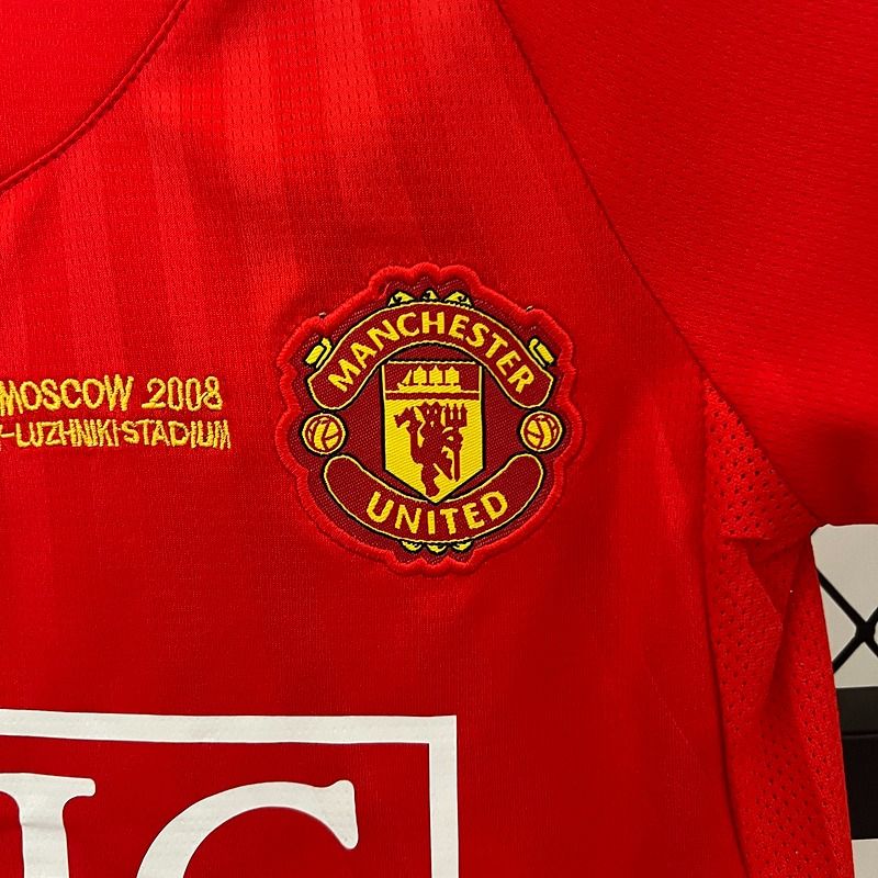 Retro Kids Manchester United 2007-2008 home