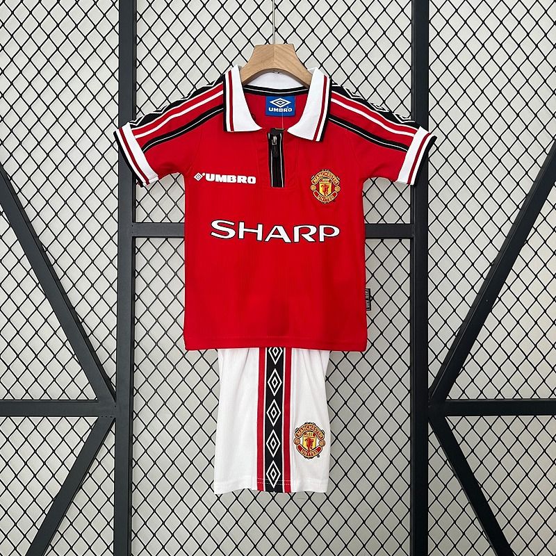 Retro Kids Manchester United 1998-1999 home Main image