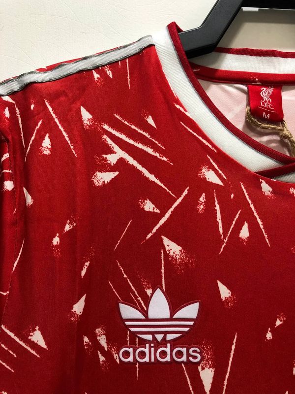 Retro Liverpool FC 1989-1991 home Long Sleeve