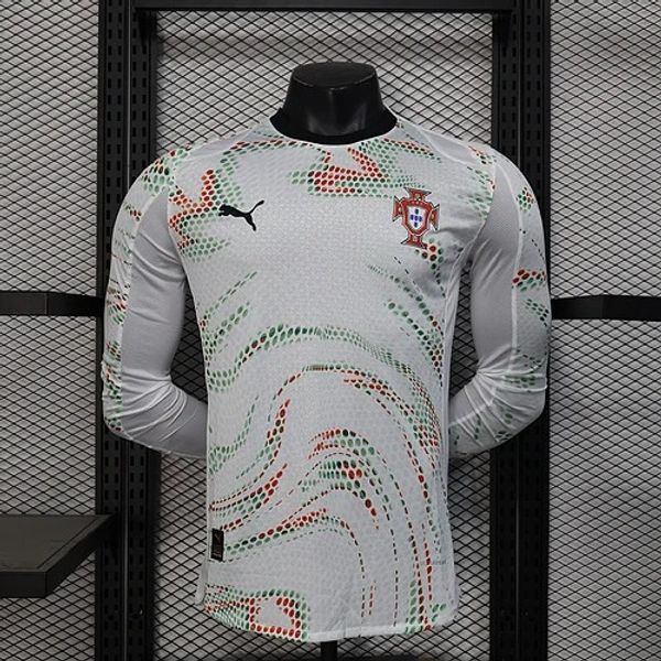 Portugal 2025-2026 away player Long Sleeve